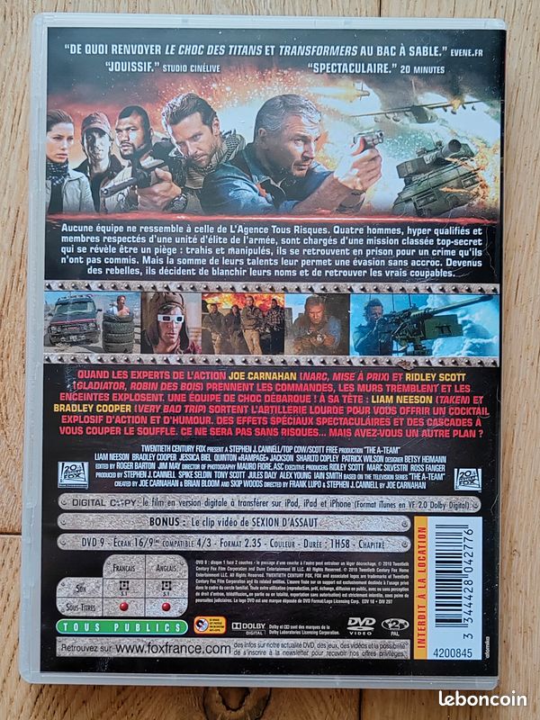 DVD l'agence tous risques (image 2)