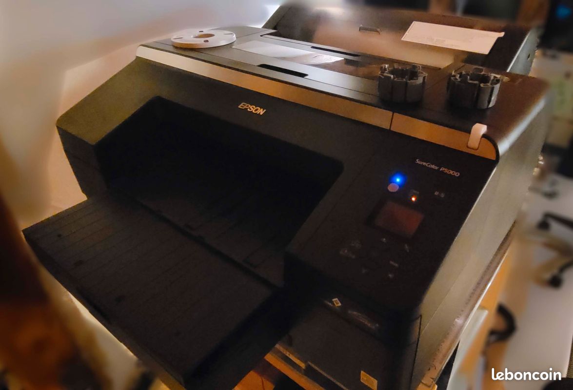 Vends Epson SureColor P5000 HDX gris clair - Traceur / Imprimante photo professionnelle et de reproduction d’art, couleur et noir et blanc (image 1)