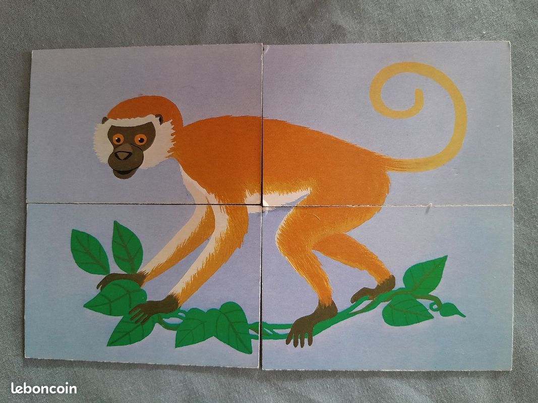 Puzzle cartes zoo (image 4)