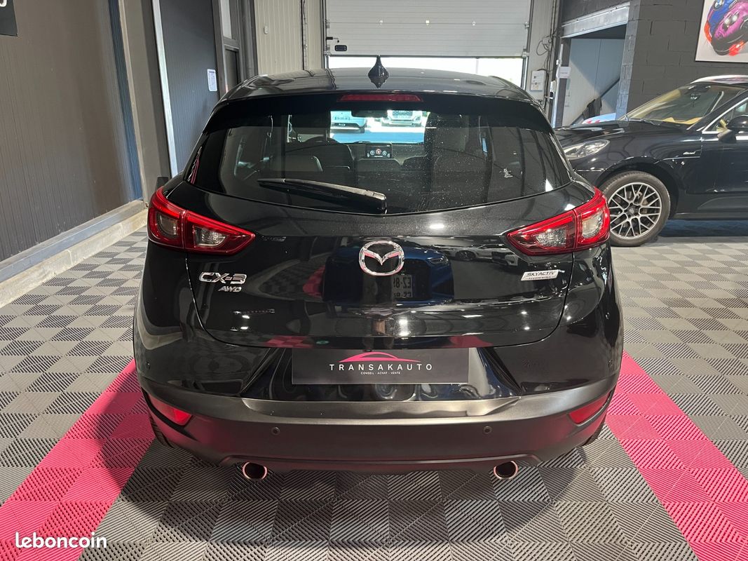 MAZDA CX-3 1.5L Skyactiv-D 105 CV 4x4 BVA6 Selection + BOSE + SIÈGES CHAUFFANTS + CAMÉRA + BLUETOOTH (image 4)