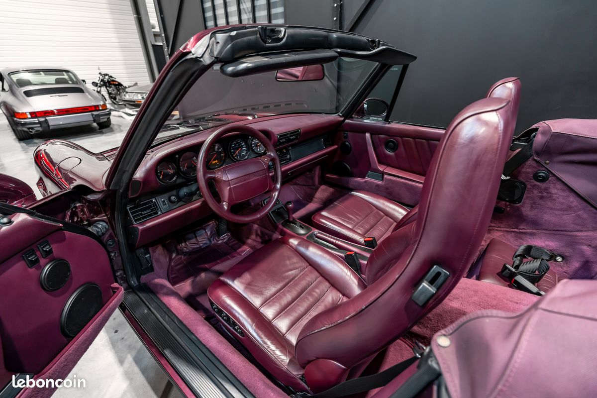 Porsche 911 Type 964 Carrera 2 Cabriolet - Gros dossier - Peinture neuve (image 8)
