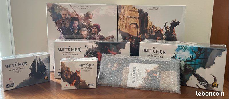 THE WITCHER: LA VOIE DU DESTIN - JEU DE BASE - ÉDITION DELUXE (FRANÇAIS THE WITCHER: LA VOIE DU DESTIN - JEU DE BASE - ÉDITION DELUXE (FRANÇAIS