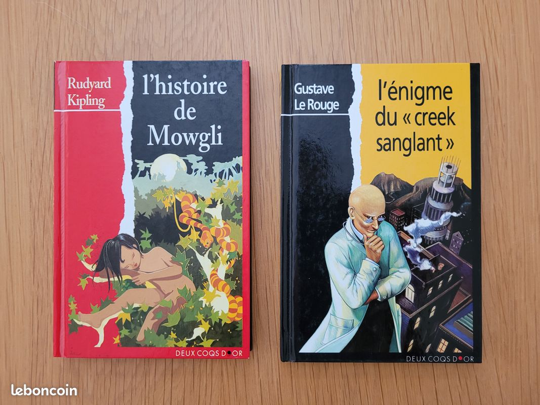 Livres "deux coqs d'or" - mowgli - creek sanglant (image 1)