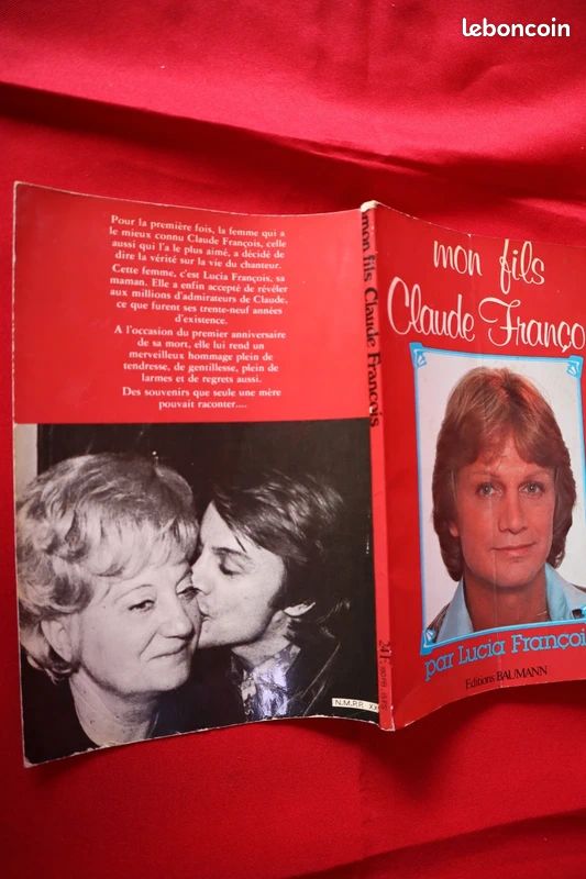 Livre rare Mon fils Claude François – Lucia François – Biographie Cloclo (image 2)