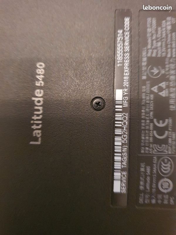 Pc portable DELL 5480 (image 2)