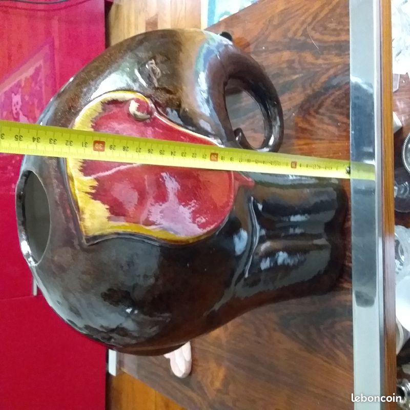 Vase Éléphant émaillé (image 4)