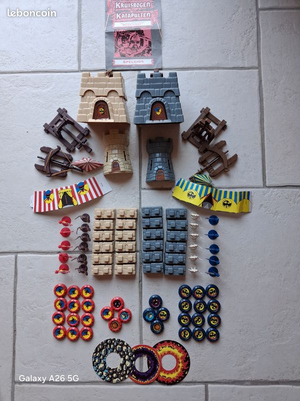 Jeu Arbalètes et catapultes Tomy (image 1)