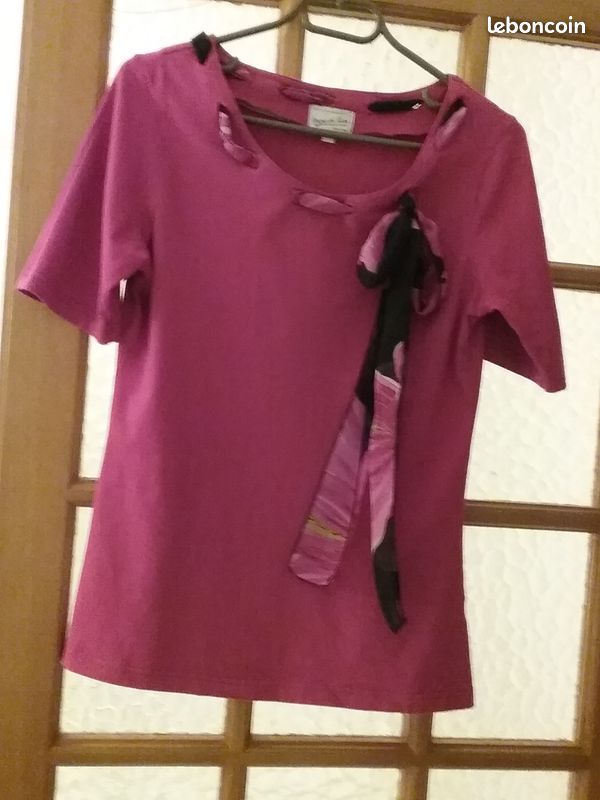 Haut rose (image 1)