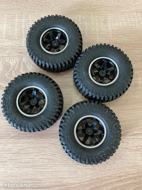 4 roues 4X4 pour voiture télécommandée (image 1)