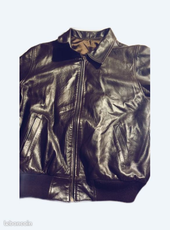 Veste en cuire (image 1)