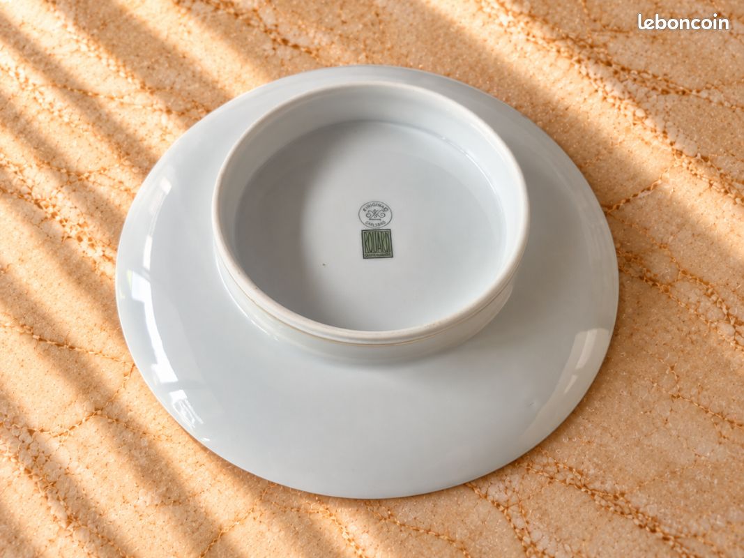 Service en porcelaine de Limoges A. Vignaud Rouard – 14 pièces (image 12)