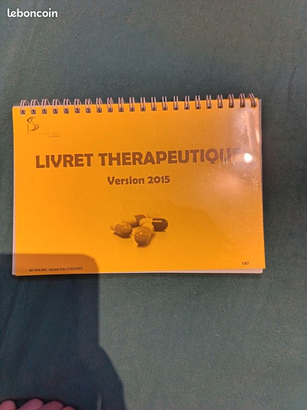 Livret thérapeutique (image 1)