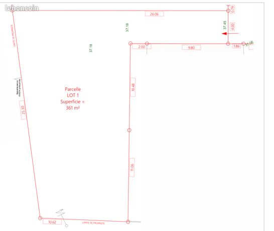 Terrain constructible