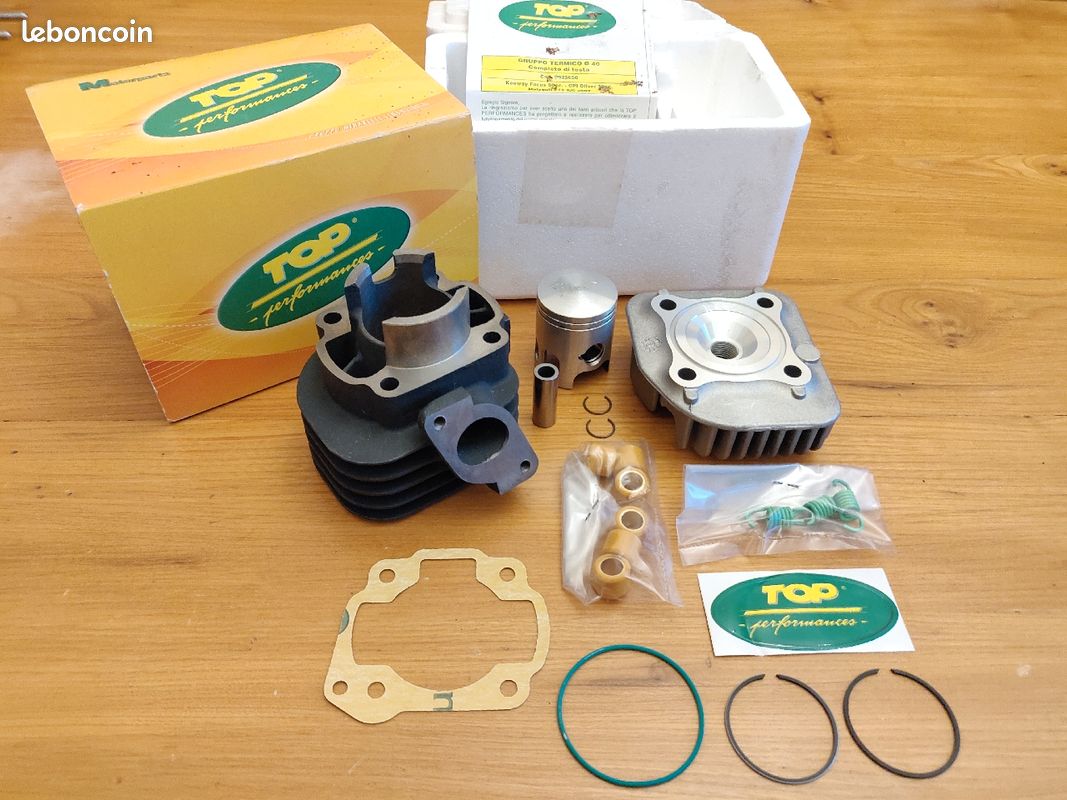 Kit Cylindre fonte neuf KEEWAY FOCUS + Culasse (image 1)