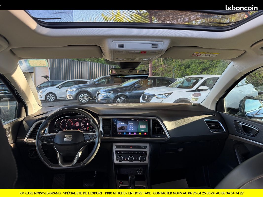 SEAT ATECA 1.5 TSI 150 ch Start/Stop DSG7 Xperience EXPORT TUNISIE MAROC PRIX EN HT (image 7)