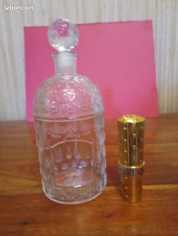 Flacon Guerlain les abeilles et étui rouge à lèvres (image 1)