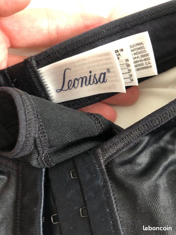 Top Leonisa noir (image 2)