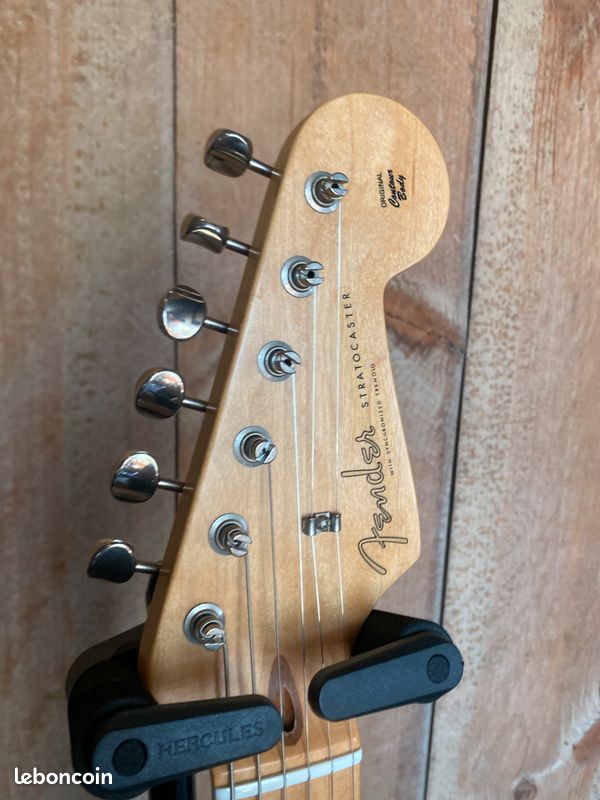 Fender Stratocaster Clapton Custom Shop MDB + Étui Vintage Tweed (image 8)