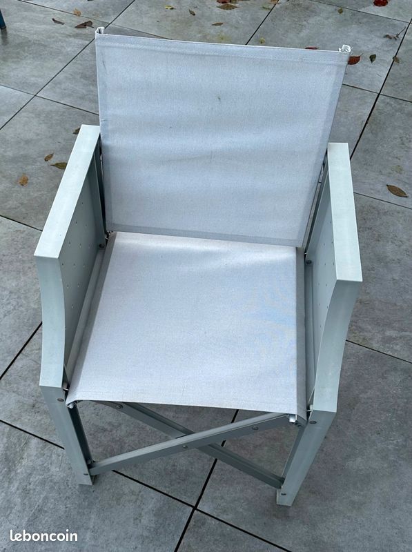 Chaise Starck XO pliable plastique et toile (image 3)