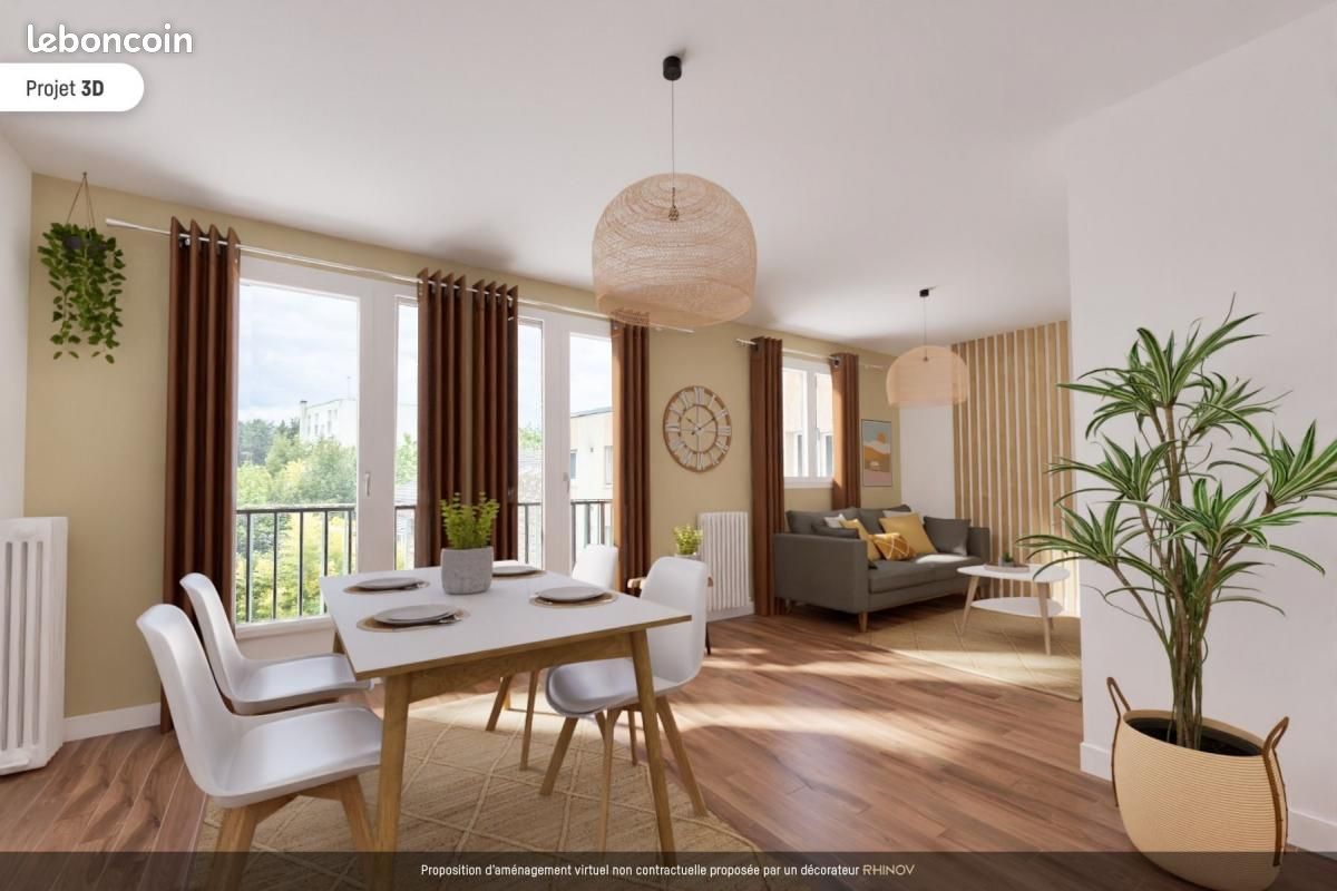 Appartement 3 pièces 67 m² - Limoges 87000 (image 2)