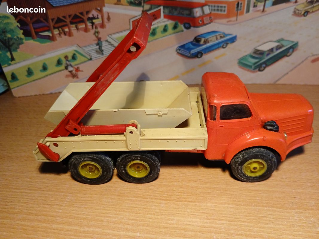 Berliet Gak Transport Militaire Français Jouet Ancien Base Dinky Toys