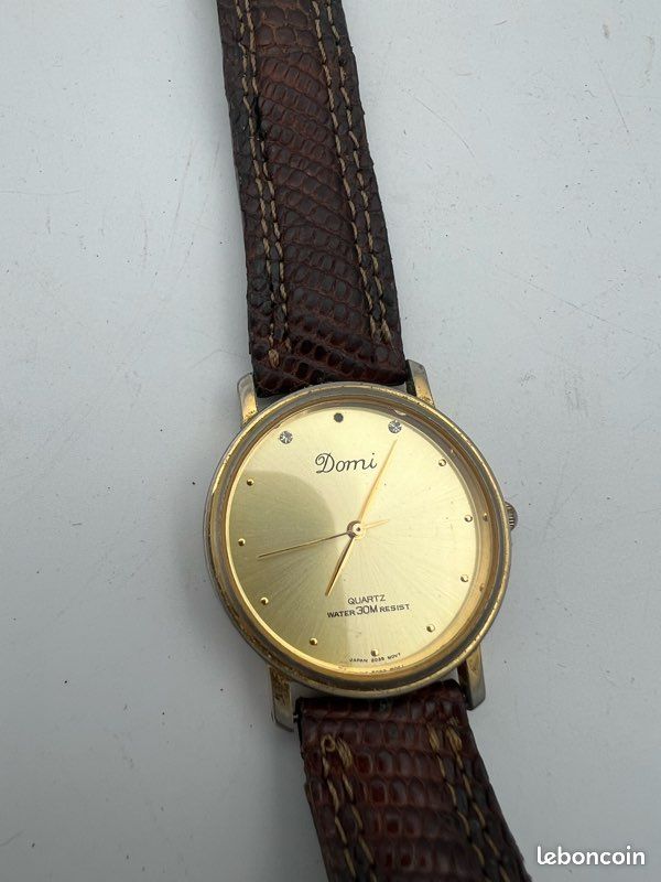 Montre Bracelet Vintage Domi Quartz – Design élégant Et Intemporel – Unisexe