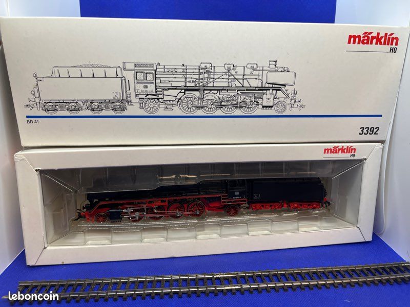 MARKLIN 3392 - Locomotive Vapeur BR 041 334-4 a Tender (image 8)