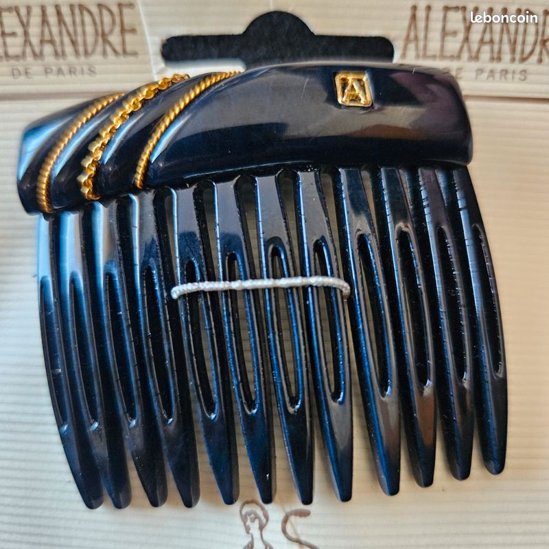 Peigne Double Extensible Vintage – Pour Cheveux – Neuf Avec étiquettes