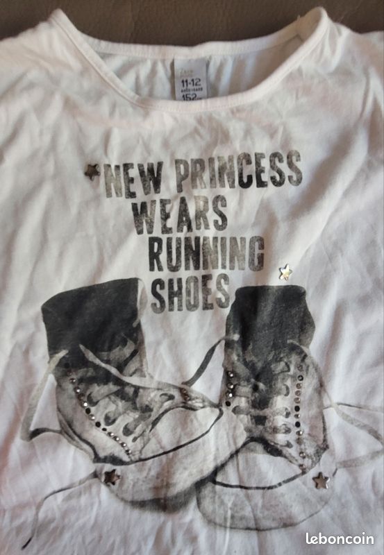T-shirt fille Zara Kids 11-12 ans Vêtements