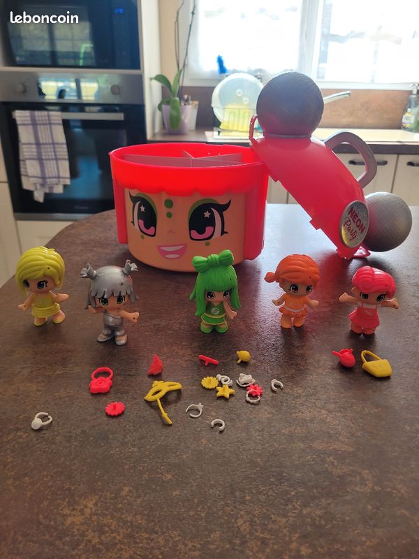 Cabeza Pinypon Neon Party Tête Néon Party Pinypon Jeux Jouets
