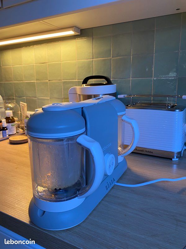 Mixeur Cuiseur Bébé Beaba Babycook duo plus grey (image 2)