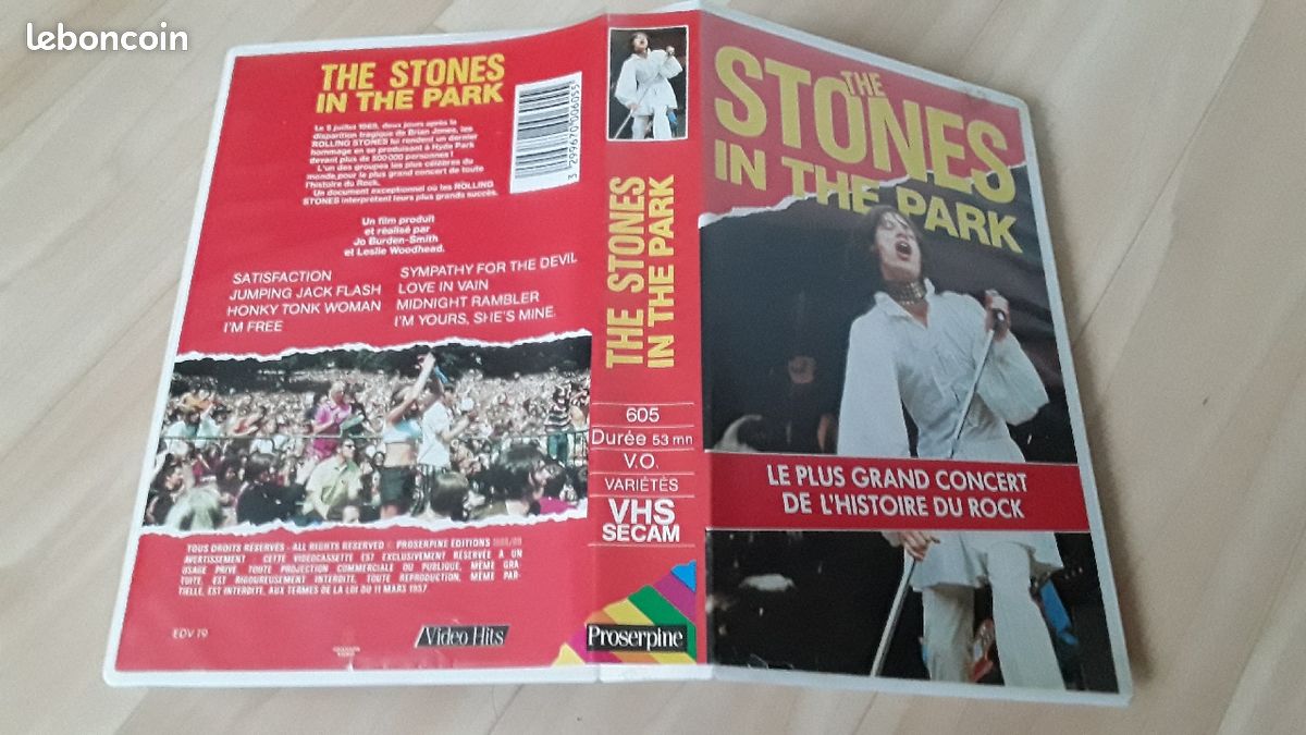 Vhs the stones in the park (image 2)