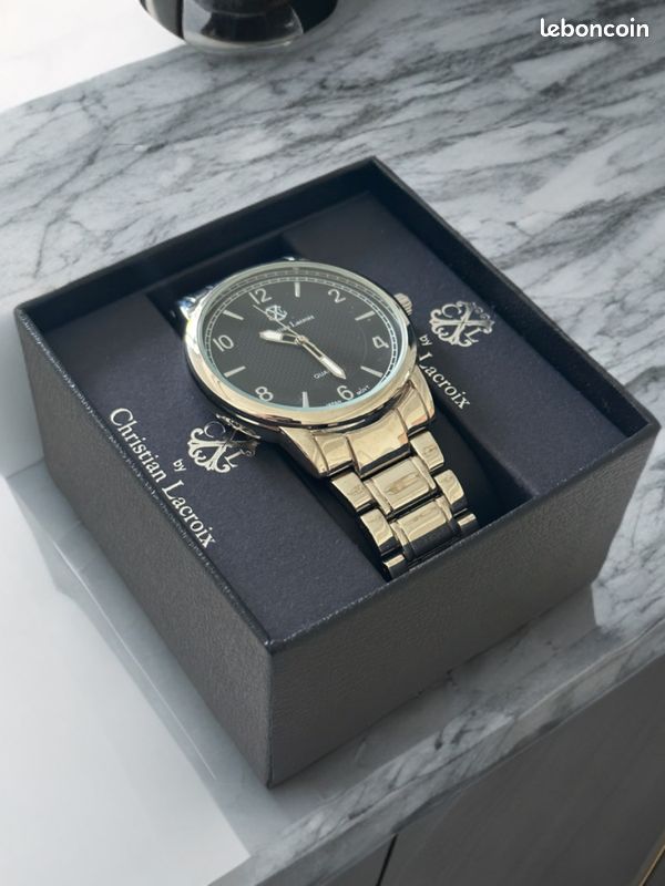 Montre Neuve à Quartz en acier Christian Lacroix CXLS (image 1)