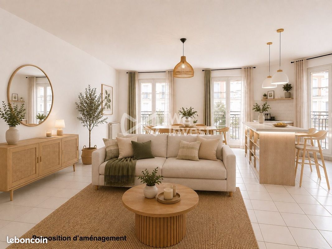 Appartement 3 pièces 76 m² · à Serris · 76 m² · 369 000 €