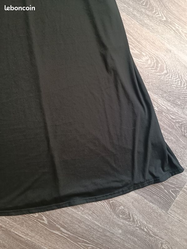 Robe longue noire fluide de Shein (image 7)