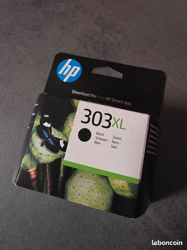 Cartouche d'encre HP Originale 303 Noire Standard - T6N02AE