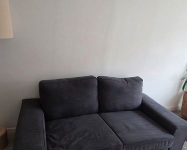 KIVIK canapé d'angle, 5 places, Tibbleby beige/gris - Belgique