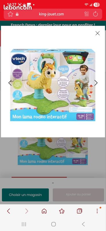 Trotteur lala le lama (image 1)