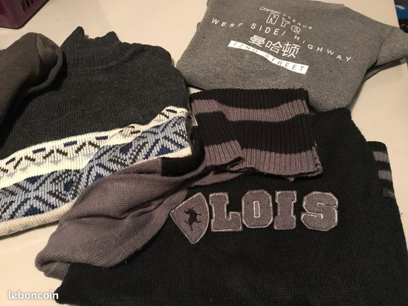 Pull et sweat garçon 12/14 ans (image 1)