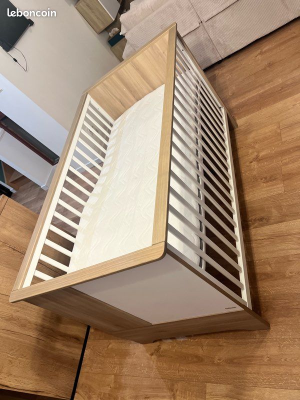 Lit bébé galipette + Matelas (image 2)