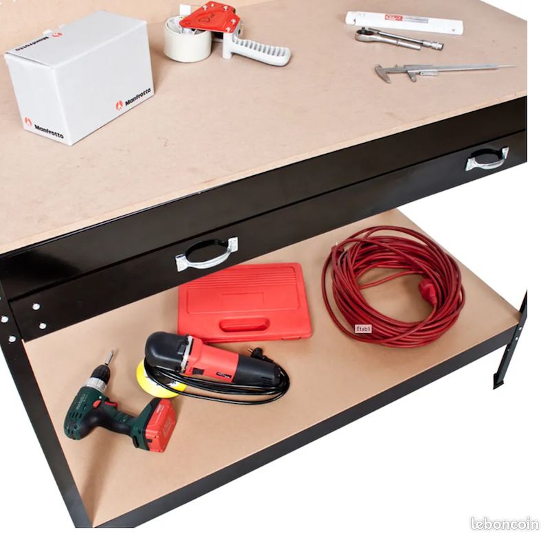 Etabli garage, atelier 120 x 55 x150cm - Livraison comprise en France âââ (image 5)