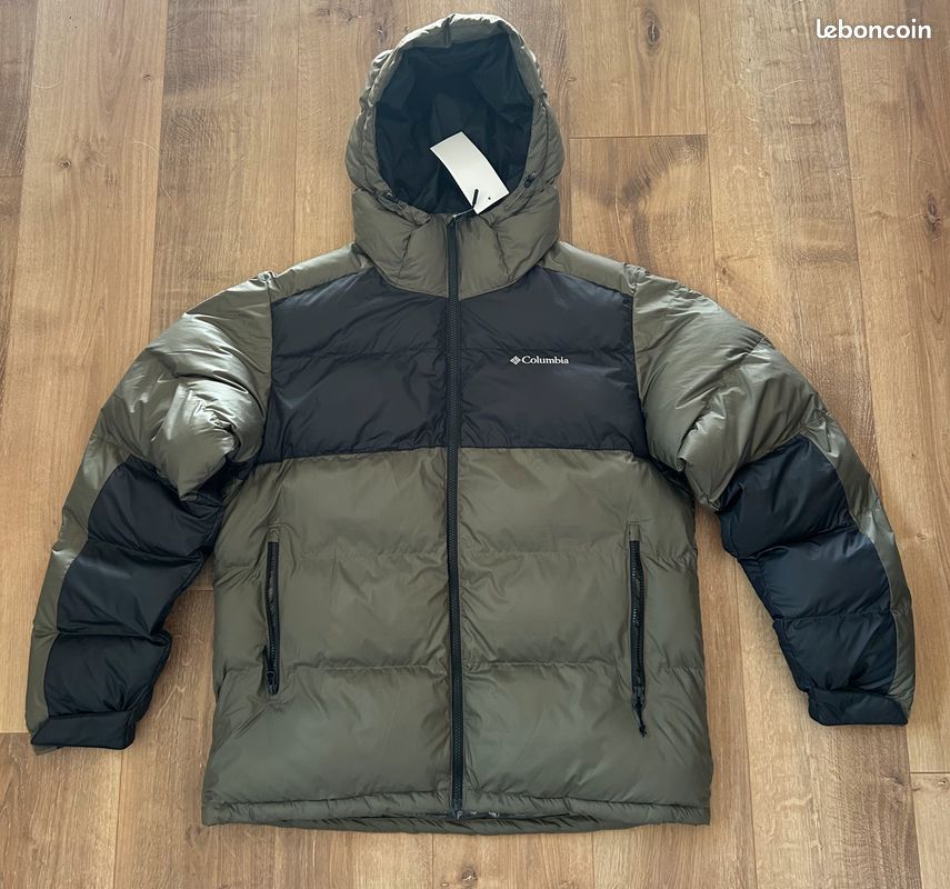 Columbia Doudoune à Capuche Homme - Isolation Duvet 650, Omni-Heat Et Omni-Shield - Chaude Et Résistante Aux Intempéries