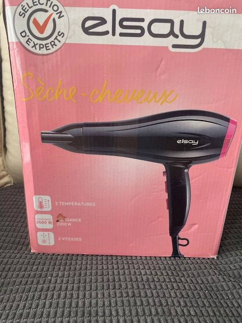 Seche cheveux 2000w 3 temperatures 2 vitesses (image 2)