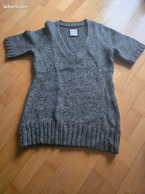 Pull long sans manche (image 1)