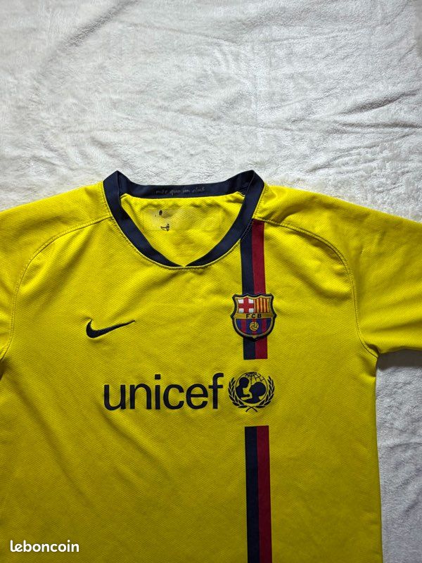 Maillot FC Barcelone 2008/2009 Joueur Bojan Taille XL - Nike, Occasion (défaut Sur Flocage)