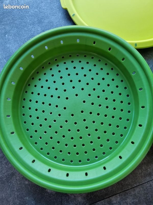 Tupperware Passoire 3 litres - Turquoise foncé/vert clair