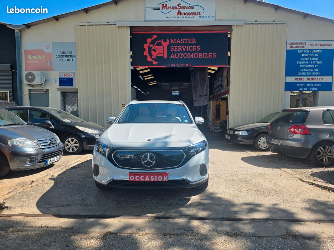 MERCEDES-BENZ " EQA 250 " Business Line / Cuir blanc / 100% ELECTRIQUE (image 1)