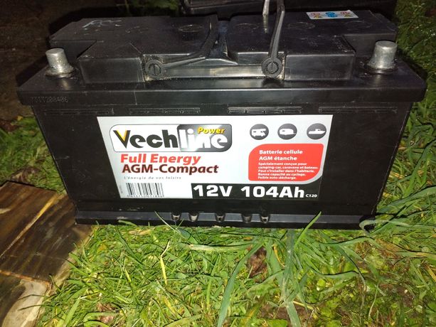 Bateria agm 104 AH compact Vechline full energy