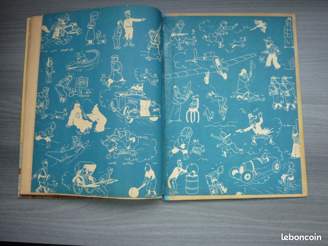 Tintin T10 - l'Etoile mystérieuse (B1) - C - Reprint - (1946