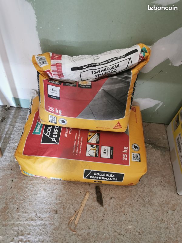 Colle carrelage extérieur grise (image 2)